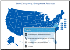 U.S. State map