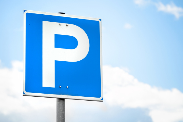 Image of a parking sign