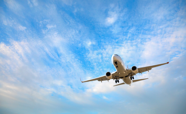 Image of an airplane taking off