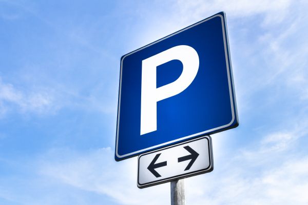 Image of a parking sign