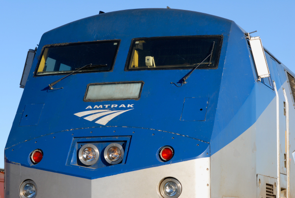 Image of an Amtrak Train