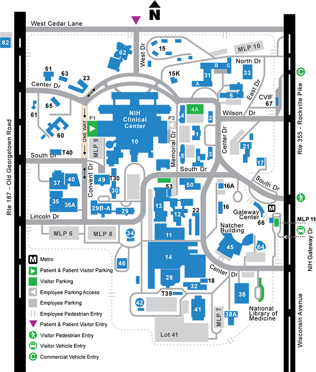Map to Building 45