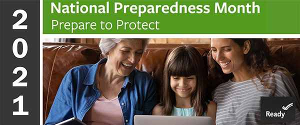 Participate in National Preparedness Month