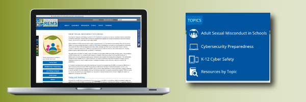 NEW Section on the REMS TA Center Website: Topics!